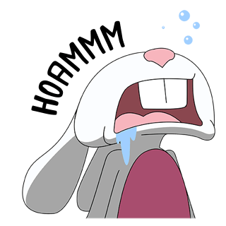 Thug Bunny messages sticker-7