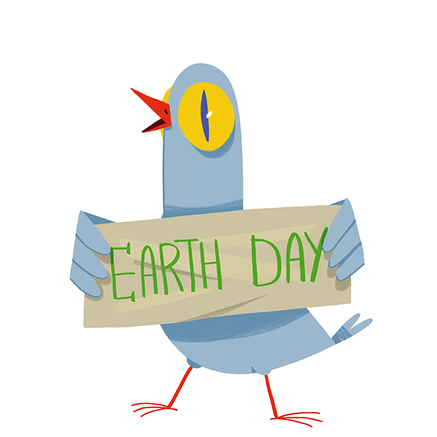 Earth Day Stickers Set messages sticker-2