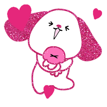 Summer Sparkling Dogs messages sticker-3