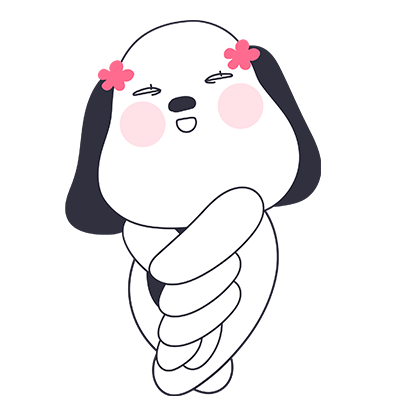 Spiritless dog messages sticker-10