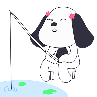 Spiritless dog messages sticker-11