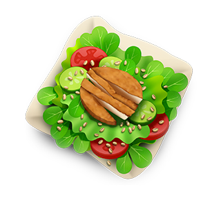 MAX Green Burger Emojis messages sticker-1