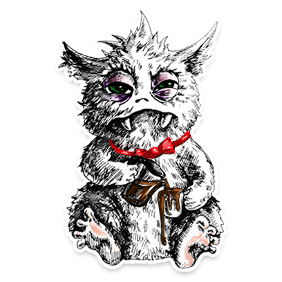 Beautiful Monsters - Stickers messages sticker-9