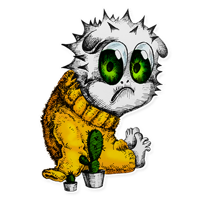 Beautiful Monsters - Stickers messages sticker-9