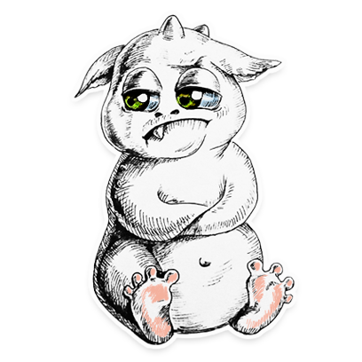 Beautiful Monsters - Stickers messages sticker-8