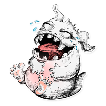 Beautiful Monsters - Stickers messages sticker-4
