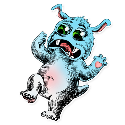 Beautiful Monsters - Stickers messages sticker-11