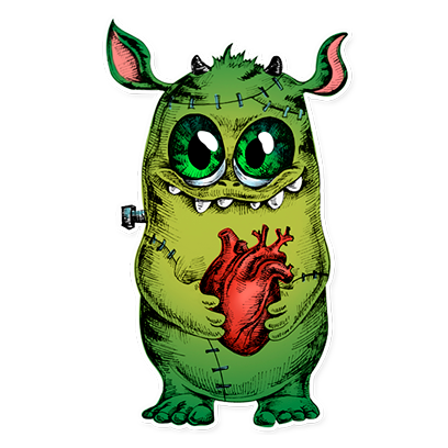 Beautiful Monsters - Stickers messages sticker-10