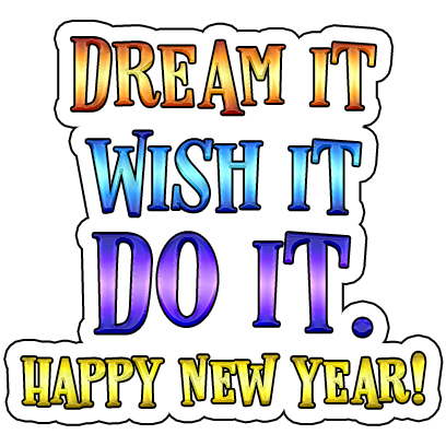 New Year's Fun Stickers messages sticker-1