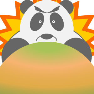 Panda UFO messages sticker-3