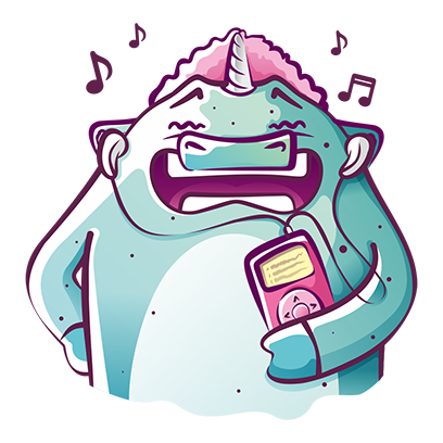 Bobby the Mint Unicorn messages sticker-9