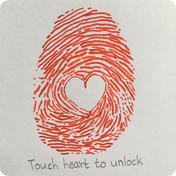 Heart Shaker : finger heart messages sticker-5