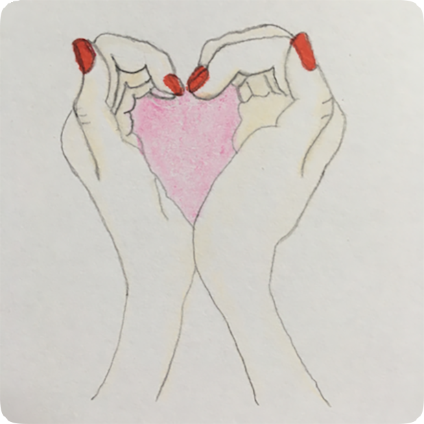 Heart Shaker : finger heart messages sticker-2
