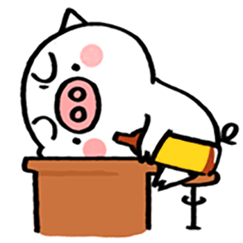 Fatty Pig Stickers messages sticker-4
