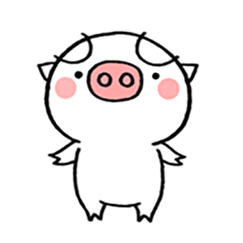 Fatty Pig Stickers messages sticker-0