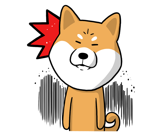 Shiba Dog 'Rui' messages sticker-2