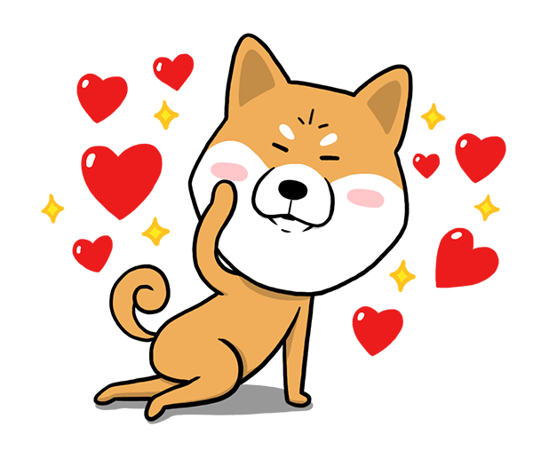 Shiba Dog 'Rui' messages sticker-10