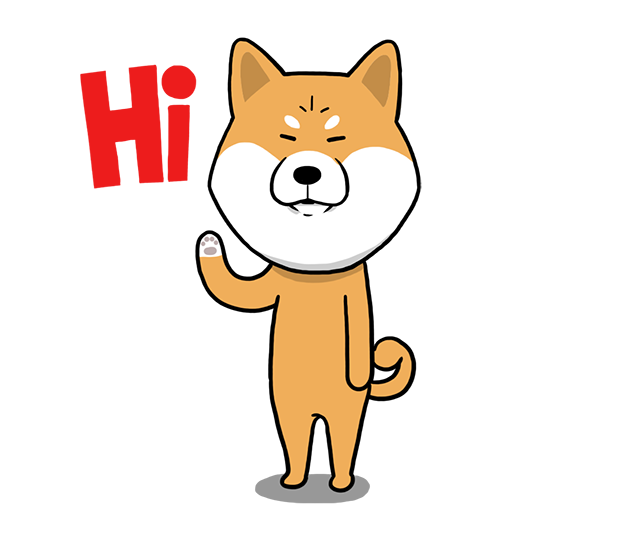 Shiba Dog 'Rui' messages sticker-0