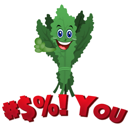 KaleMoji - Vegan Emojis messages sticker-3