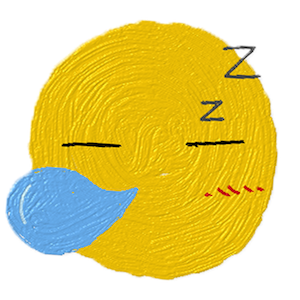 小黄脸涂鸦 messages sticker-6