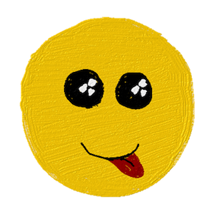 小黄脸涂鸦 messages sticker-4