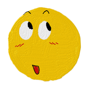 小黄脸涂鸦 messages sticker-0
