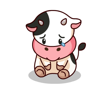 Milker Cows Animated messages sticker-5