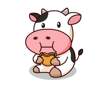 Milker Cows Animated messages sticker-11