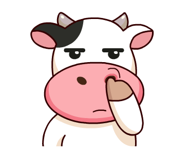 Milker Cows Animated messages sticker-4