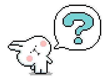 Bunny Pixel Cutie Animated messages sticker-0