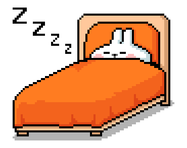 Bunny Pixel Cutie Animated messages sticker-1