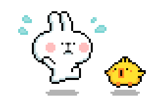 Bunny Pixel Cutie Animated messages sticker-11
