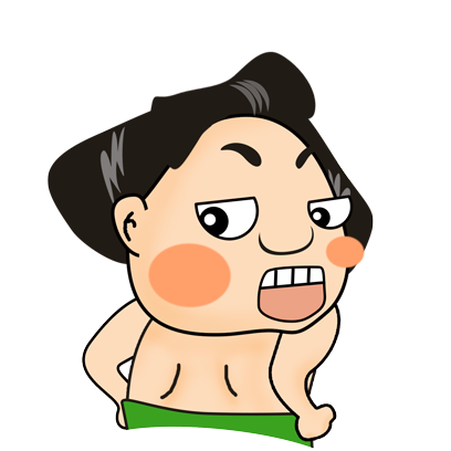 Sumo Wrestler Stickers messages sticker-10