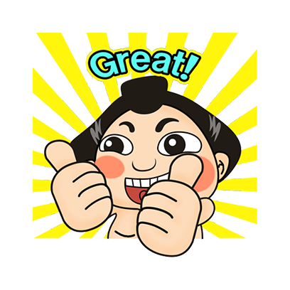 Sumo Wrestler Stickers messages sticker-1