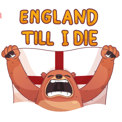 Come On England - Russia 2018 messages sticker-4
