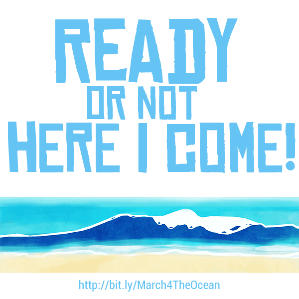 March for the Ocean messages sticker-10