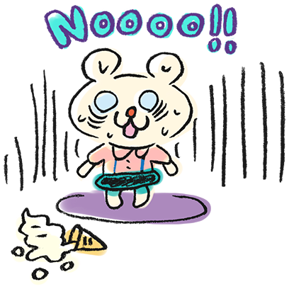 Small bear Pokke01 messages sticker-6