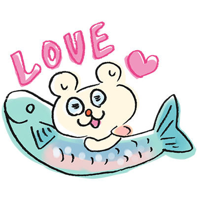 Small bear Pokke01 messages sticker-3