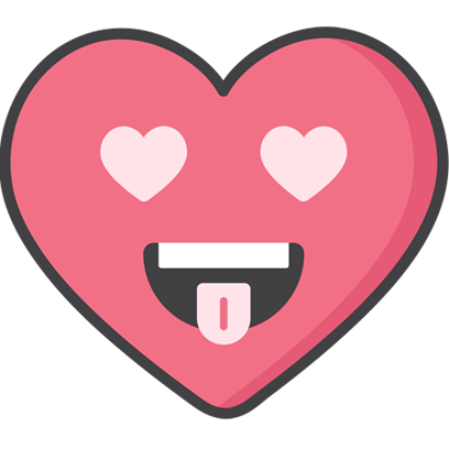 Wacky Hearts messages sticker-1