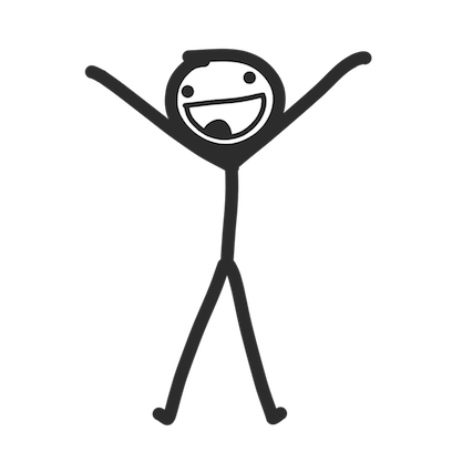 Stick Man Stickers - iMessage messages sticker-0