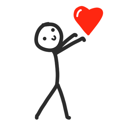 Stick Man Stickers - iMessage messages sticker-5