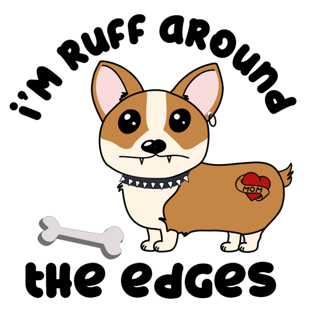 Corgi Puns - cute dog stickers messages sticker-3
