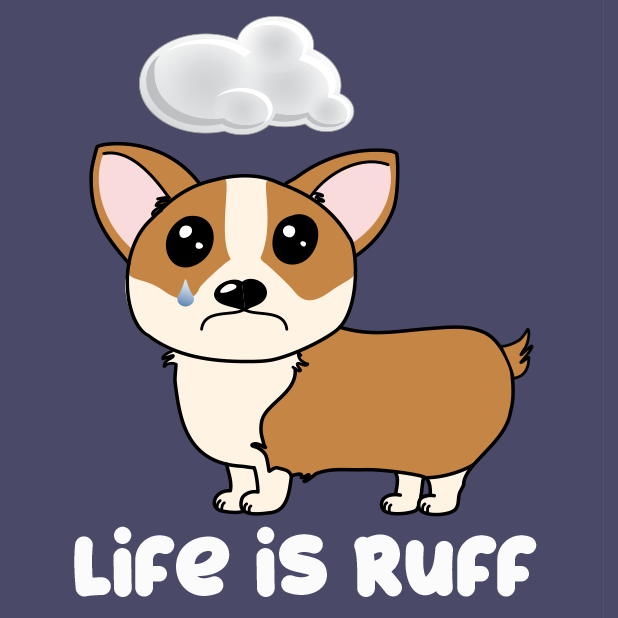 Corgi Puns - cute dog stickers messages sticker-6