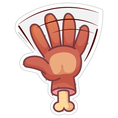 HandMoji messages sticker-0