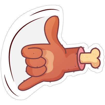 HandMoji messages sticker-2