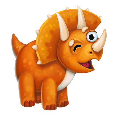 Dino Trio. Your Dinosaurs Pets messages sticker-5