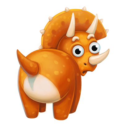 Dino Trio. Your Dinosaurs Pets messages sticker-6