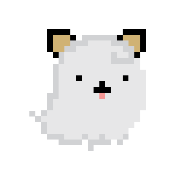 Kawaii Pixel Ghost Stickers messages sticker-1