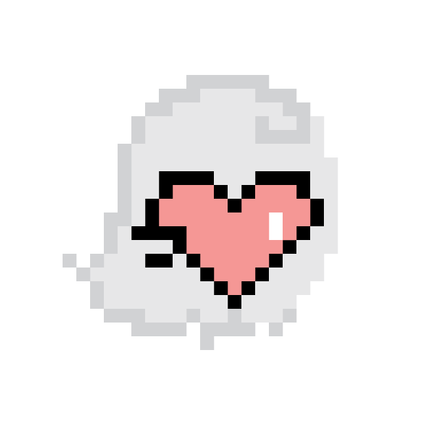 Kawaii Pixel Ghost Stickers messages sticker-5
