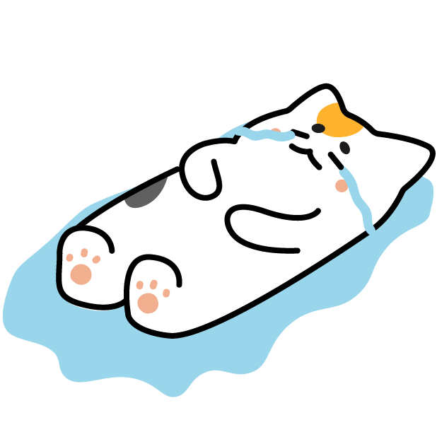 Nyamoonee's daily life Sticker messages sticker-2